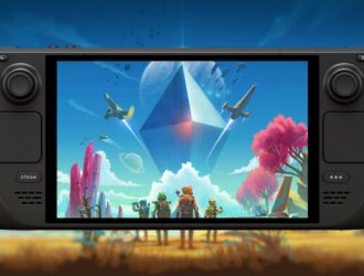 В чарте Steam Deck игровое время No Man's Sky взлетает