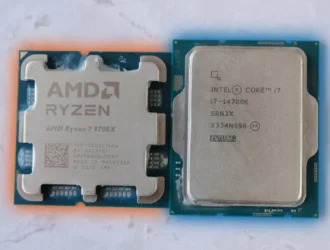 AMD Ryzen 7 9700X против Intel Core i7-14700K