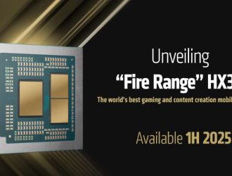 AMD представляет процессоры Ryzen 9000 «Fire Range» для ноутбуков: Ryzen 9 9955HX3D с 3D-кэшем, 9955HX 16-ядерный и 9850HX 12-ядерный в 1-м полугодии 2025 года