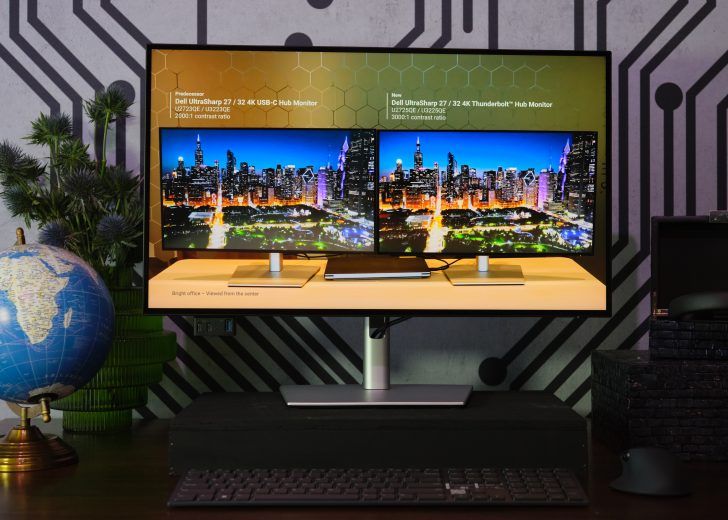 Компания Dell представляет высококачественные 4K-дисплеи: первые в мире высококонтрастные IPS-мониторы, игровой монитор Alienware 4K QD-OLED