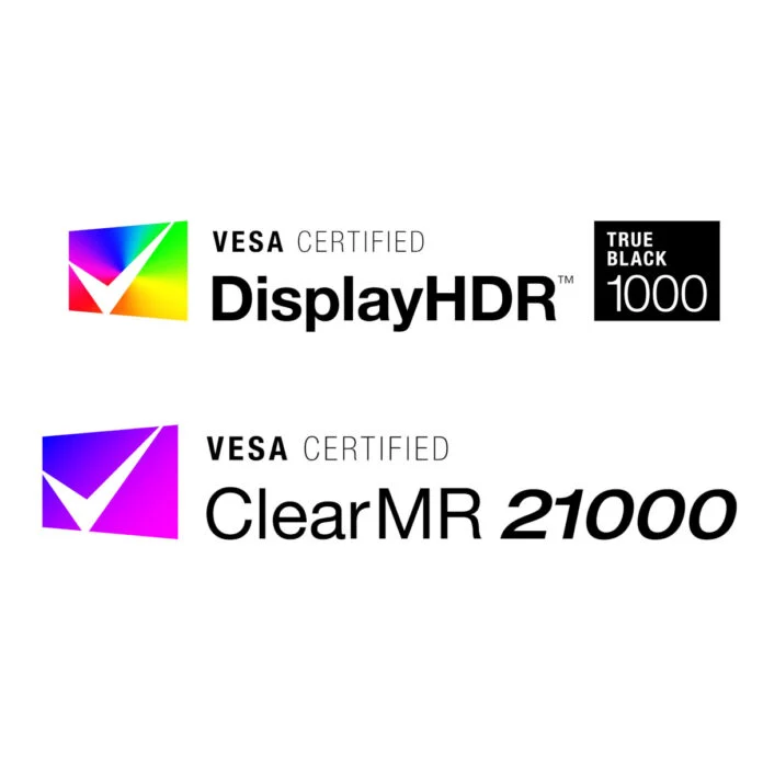 Встречайте новые высшие сертификаты VESA ClearMR и DisplayHDR