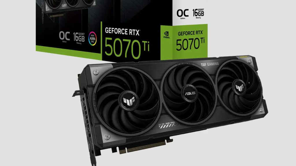 Утечка Nvidia RTX 5070 Ti показывает производительность на 23% выше, чем у RTX 4070 Ti