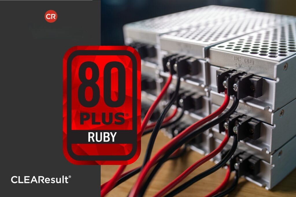 80 Plus Ruby устанавливает эталонный показатель пиковой эффективности 96,5% для серверных блоков питания