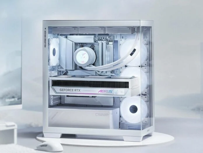 Gigabyte анонсирует графический процессор RTX 5090 Aorus Stealth для своих материнских плат с задним подключением