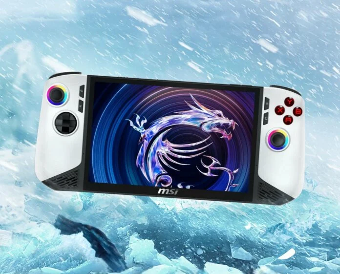 MSI обновляет хранилище на своем портативном устройстве Claw 8 AI+ Polar Tempest