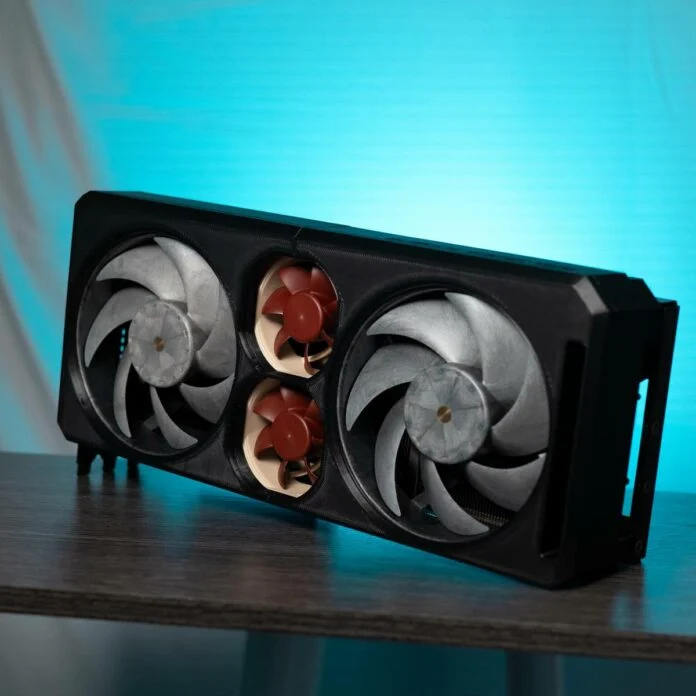 Моддеры оснащают Nvidia RTX 5090 и 5080 бесшумными вентиляторами Noctua и Phanteks