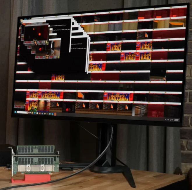 AMD Ryzen Threadripper Pro 9995 WX не только запускает Doom, но и может сделать это 400 раз без особых усилий
