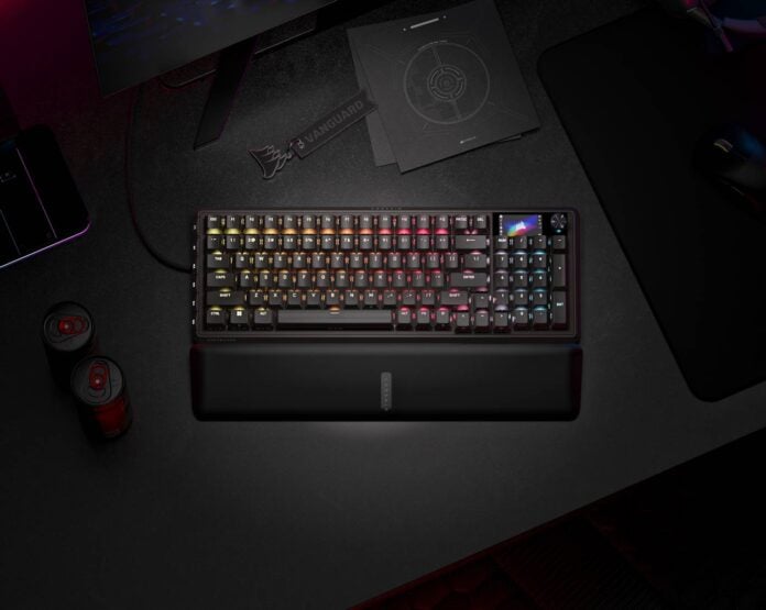 Corsair представляет Vanguard Pro 96 — клавиатуру с эффектом Холла и флагманскими характеристиками