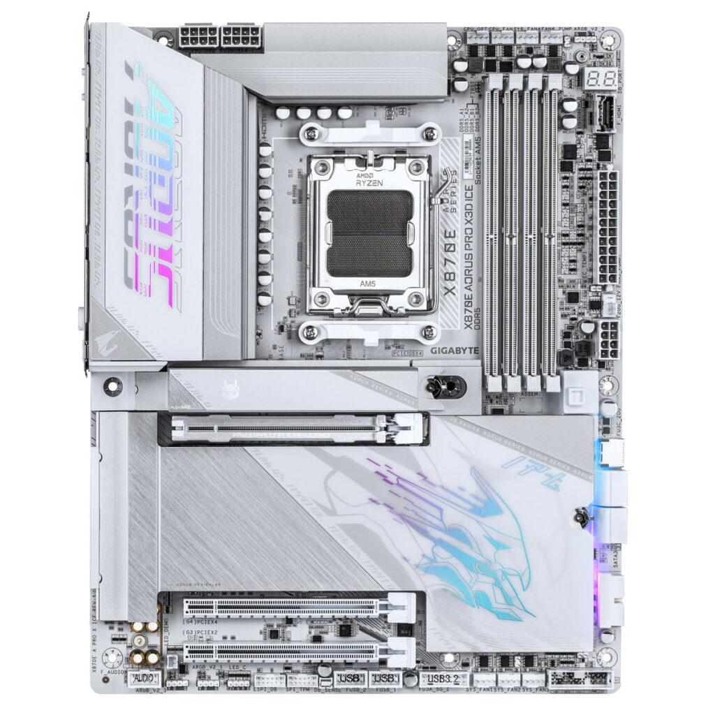 X870E Aorus Pro X3D Ice