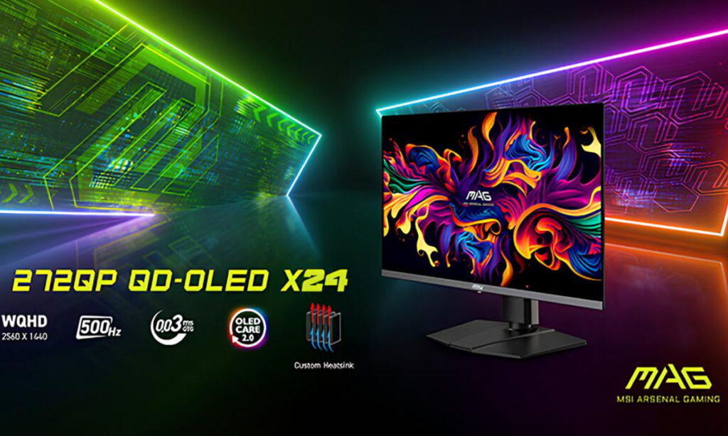 MSI MAG 272QP X24 о OLED для всех игроков