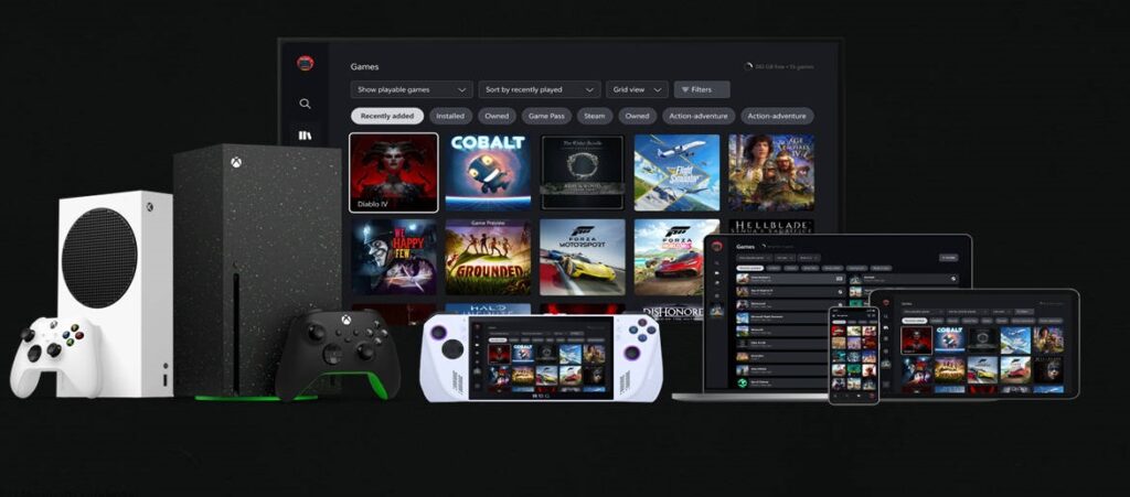 Xbox интегрирует Steam и другие магазины в свое приложение для Windows 11