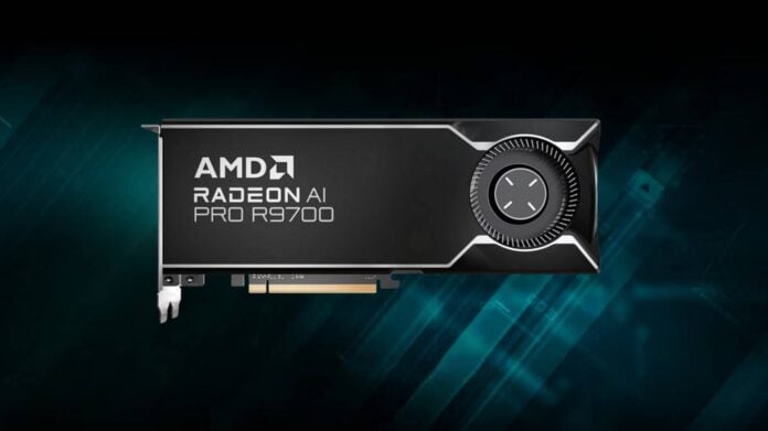 AMD скоро выпустит в продажу видеокарту Radeon AI Pro R9700 32 ГБ
