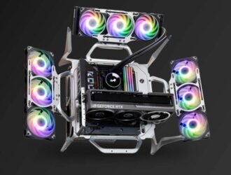 InWin представляет чехол Shift, который выглядит как инопланетный объект и предлагает уникальные возможности персонализации