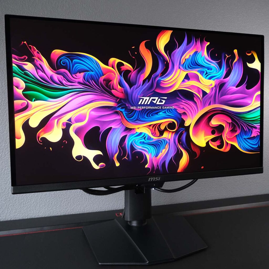 Обзор MSI MPG 271QR QD-OLED X50: игры в формате QHD на высшем уровне