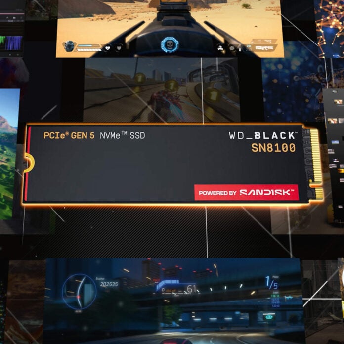 Увеличьте объем памяти с помощью твердотельного накопителя WD_Black SN8100 емкостью 1 ТБ по самой низкой цене