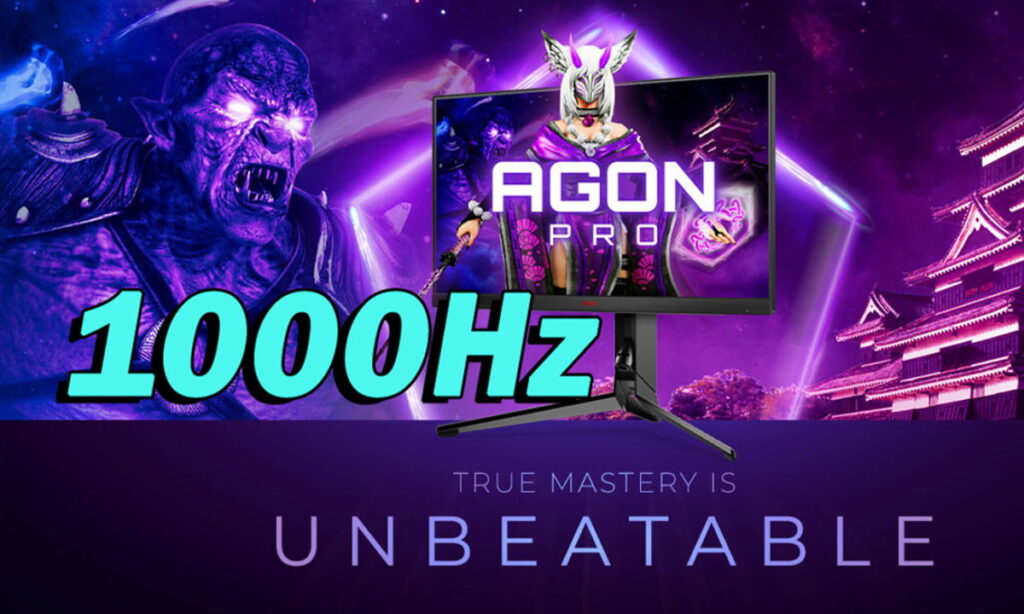 Мониторы с частотой обновления 1000 Гц появятся в 2026 году