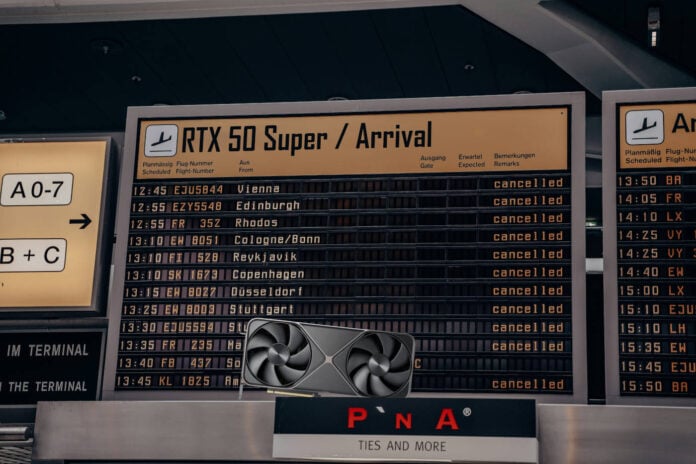 Заоблачные цены на GDDR7 и низкая доступность, похоже, сорвут планы Nvidia по выпуску GeForce RTX 50 Series Super