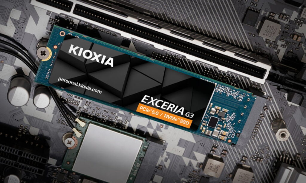KIOXIA EXCERIA G3, твердотельный накопитель Gen5 для всех пользователей