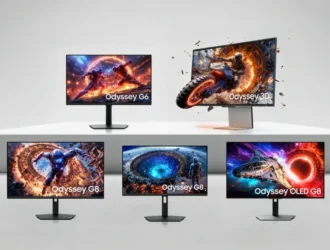 Компания Samsung только что представила несколько первых в мире игровых мониторов с разрешением 6K, 3D без очков и частотой обновления 1080 Гц