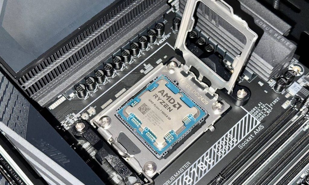 Ryzen 7 9800X3D продал в пять раз больше, чем все процессоры Intel вместе взятые