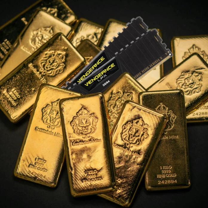 Цены на оперативную память DDR4 выросли в четыре раза, а спотовая стоимость — на 172 %