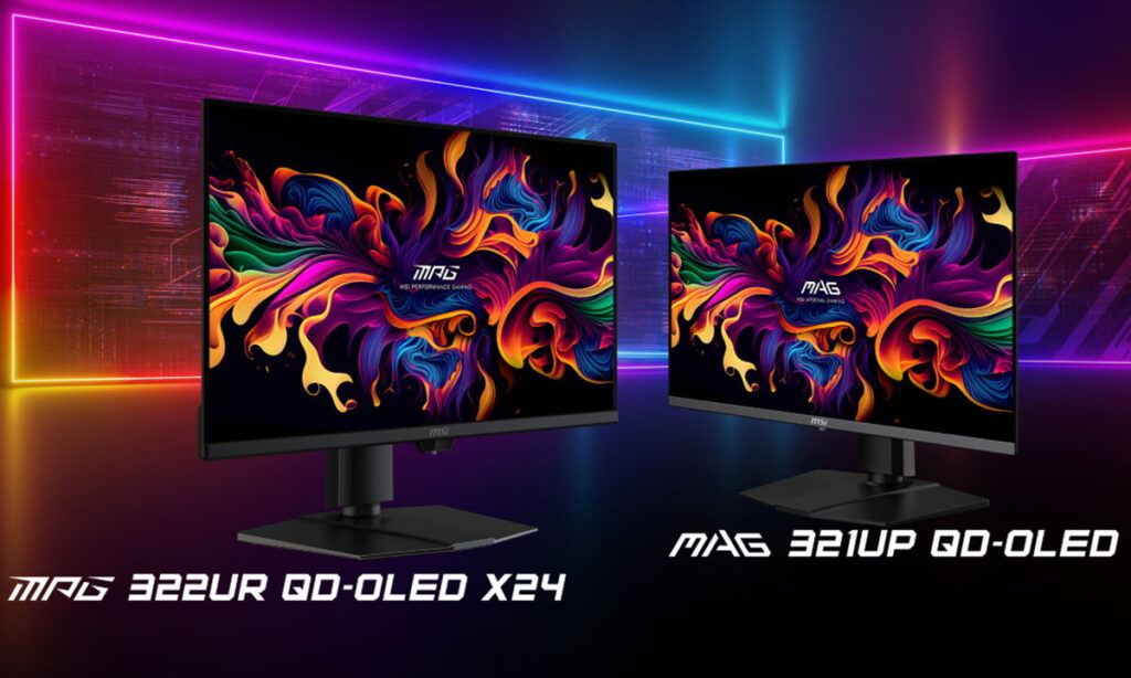 MSI представляет новые OLED-мониторы для игр