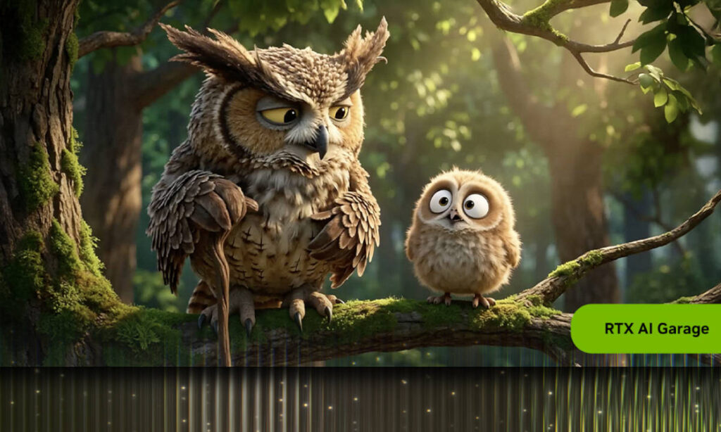 NVIDIA поддерживает создание изображений и видео с помощью искусственного интеллекта на ПК с RTX