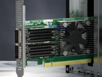 QNAP представляет сверхбыструю двухпортовую сетевую карту QXG-100G2SF-BCM 100GbE