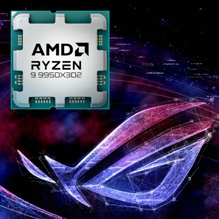 Asus намекает на то, что AMD Ryzen 9 9950X3D2 существует во время записи видео с разгоном 9850X3D