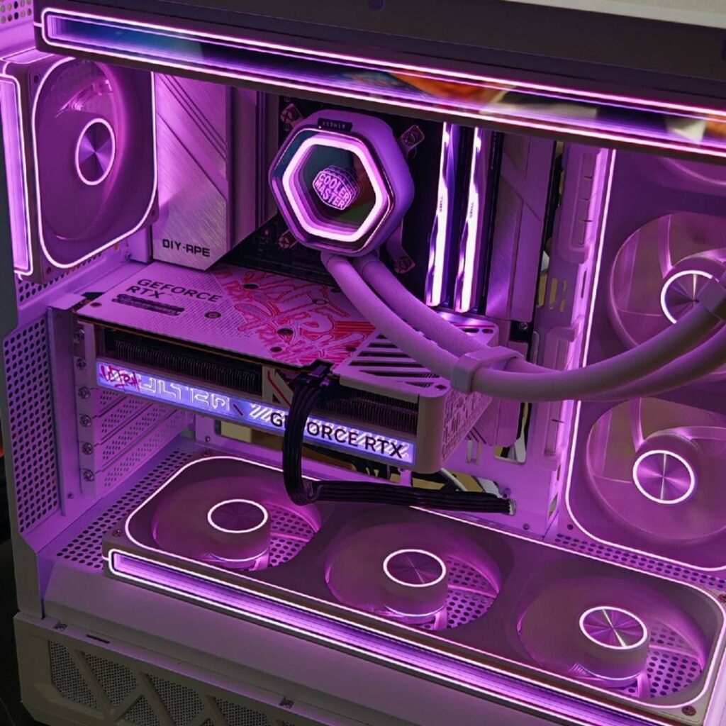 Запечатлено на камеру: MSI RTX 5090 загорается при первой загрузке