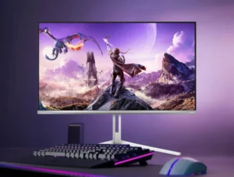 Новый 32-дюймовый QD-OLED-монитор Philips с разрешением 4K и частотой обновления 240 Гц поддерживает технологию Ambiglow