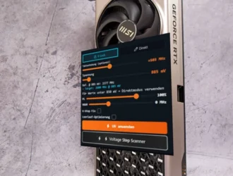 Приложение NV-UV призвано упростить процесс понижения напряжения в графических процессорах Nvidia GeForce RTX 50-й серии