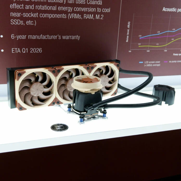 Скоро выйдет кулер Noctua AIO, который обещает отличную акустику и производительность
