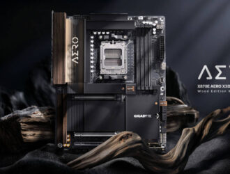 GIGABYTE X870E AERO X3D DARK WOOD – премиальная материнская плата с уникальным дизайном