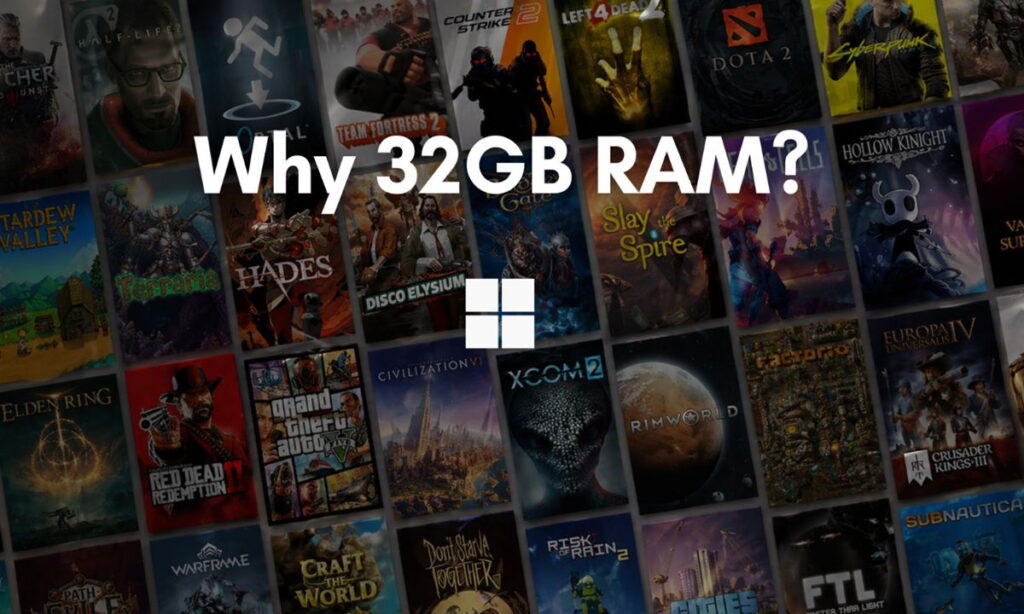 Microsoft рекомендует 32 ГБ ОЗУ для игр на Windows 11 — новый стандарт или перебор?