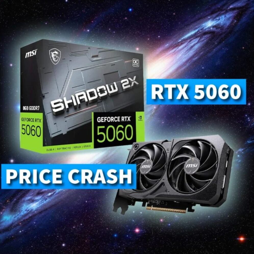 Эта видеокарта MSI Nvidia GeForce RTX 5060 — просто находка