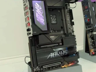 Gigabyte представила на выставке Computex материнскую плату Intel Z990 Nova Lake