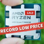AMD Ryzen 7 7800X3D подешевел до рекордно низкой цены, обогнав обновленный 5800X3D