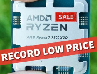 AMD Ryzen 7 7800X3D подешевел до рекордно низкой цены, обогнав обновленный 5800X3D
