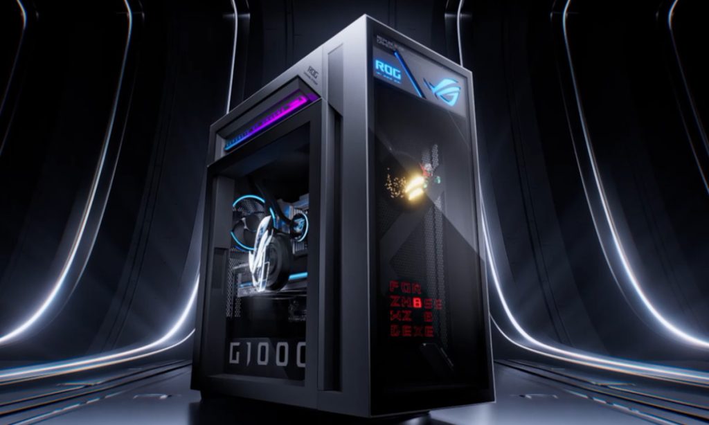 ASUS ROG G1000: флагманский игровой ПК с RTX 5080, мощным охлаждением и голограммами