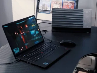 Этот внешний графический процессор Nvidia GeForce RTX 5060 Ti использует Wi-Fi 7 для связи с вашим ноутбуком